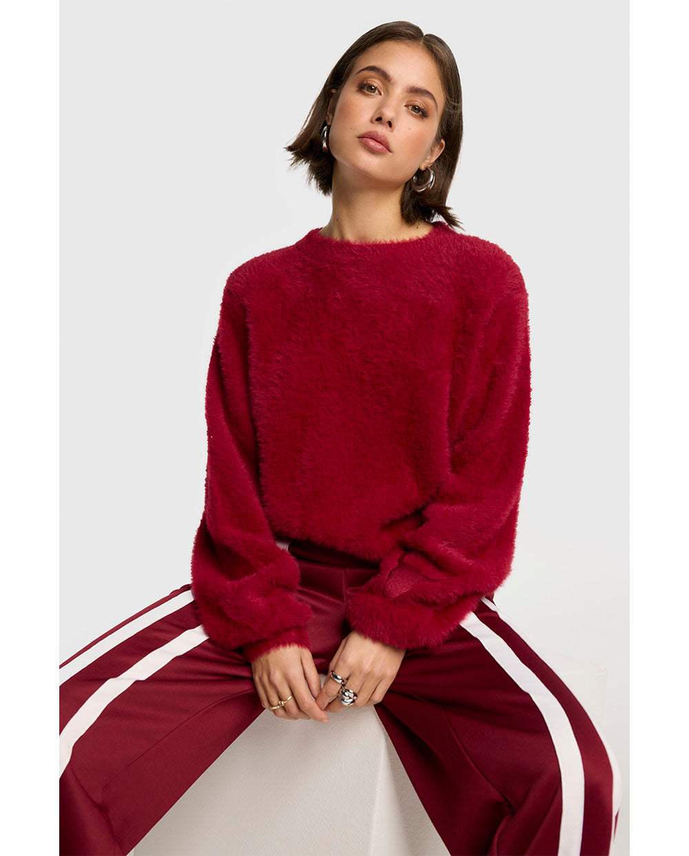 Jersey pelo burdeos Alix the label
