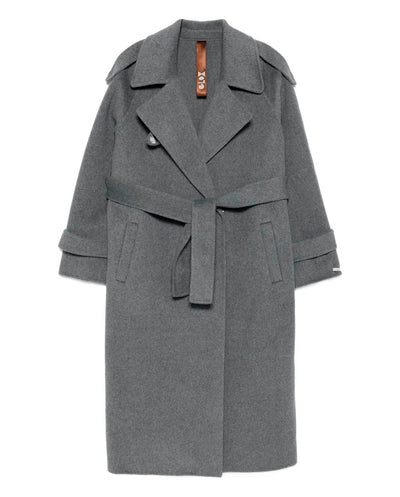 Abrigo Cashmere antracita JJ209 Glox