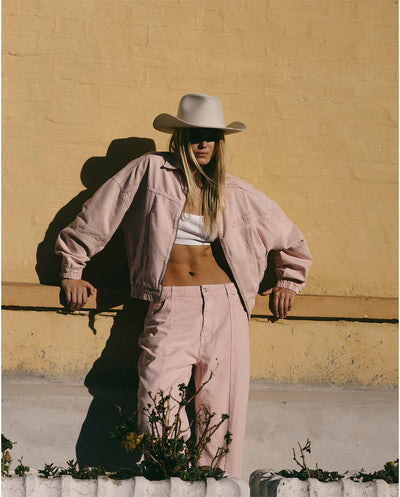 Pantalón rosa chicle Alix the label