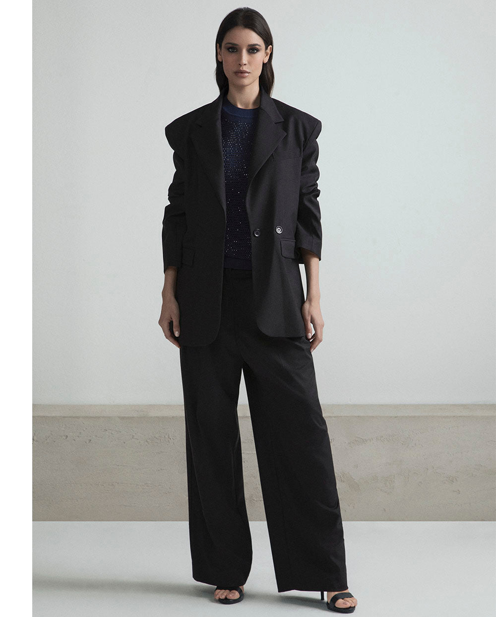 Blazer oversized negro Odi et Amo