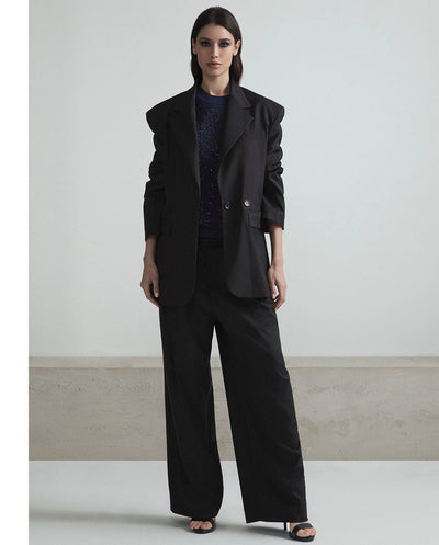 Blazer oversized negro Odi et Amo