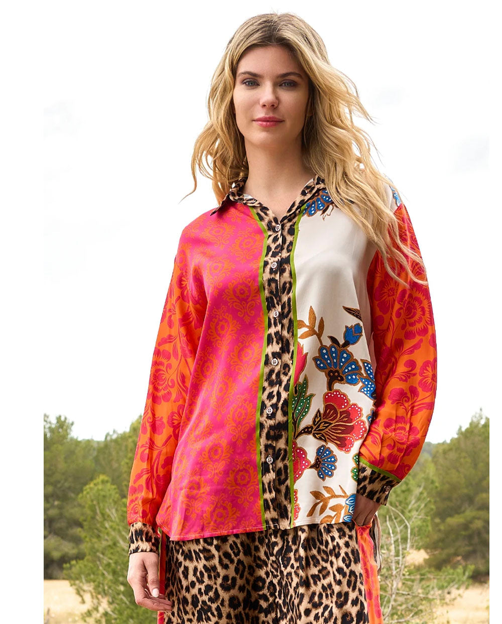 Blusa Leo Paisley Miss Goodlife
