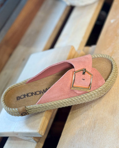 Sandalia Casablanca rosa blush Bohonomad
