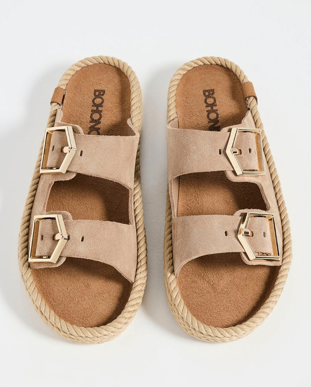Sandalia Sydney camel Bohonomad