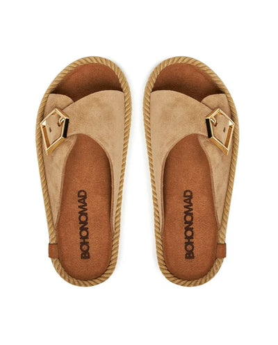 Sandalia Casablanca camel Bohonomad