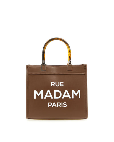 Bolso Icon Mini Tote Marrón Rue Madam Paris