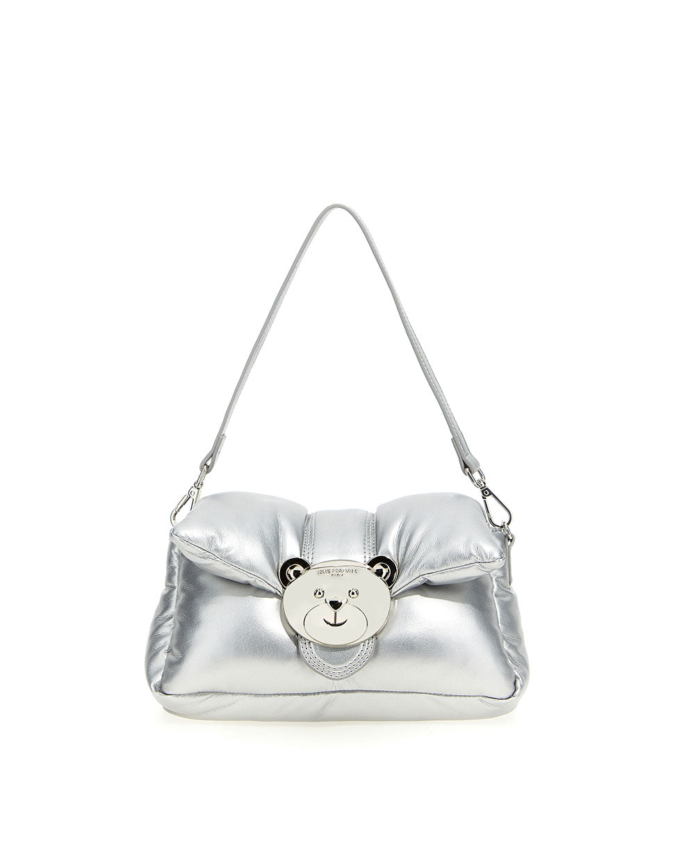 Bolso Puffy It bag plata Rue Madam Paris