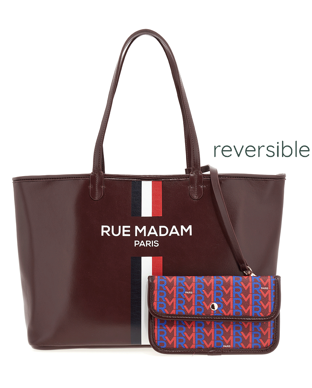 Saco de compras revermont Vermont conhaque Rue Madam Paris