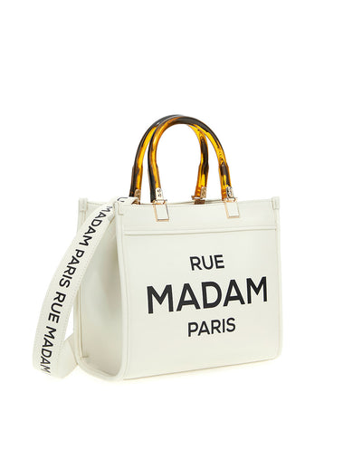Bolso Icon Mini Tote Blanco bandolera Rue Madam Paris