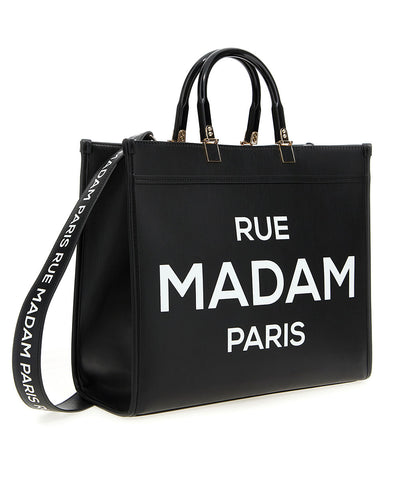 Bolso Icon Tote negro bandolera Rue Madam Paris