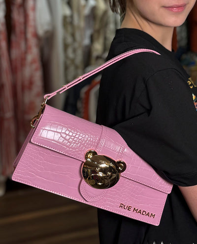 Bolso It bag Teddy rosa cocco Rue Madam Paris