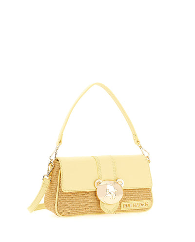 Bolso It bag paja Teddy amarillo Rue Madam Paris