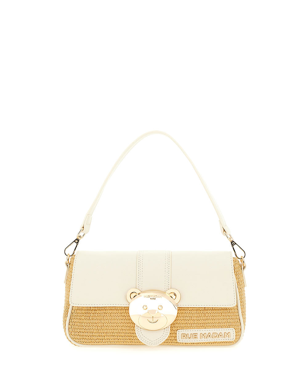 Bolso It bag paja Teddy arena Rue Madam Paris