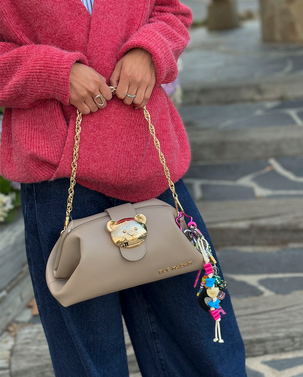 Bolso Pouch Clutch topo Rue Madam Paris