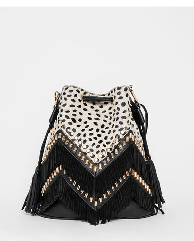 Bolso Saco Karoo Cebra Dálmata Piti Cuiti