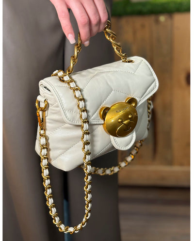 Bolso bandolera Puffy crema XS Rue Madam Paris