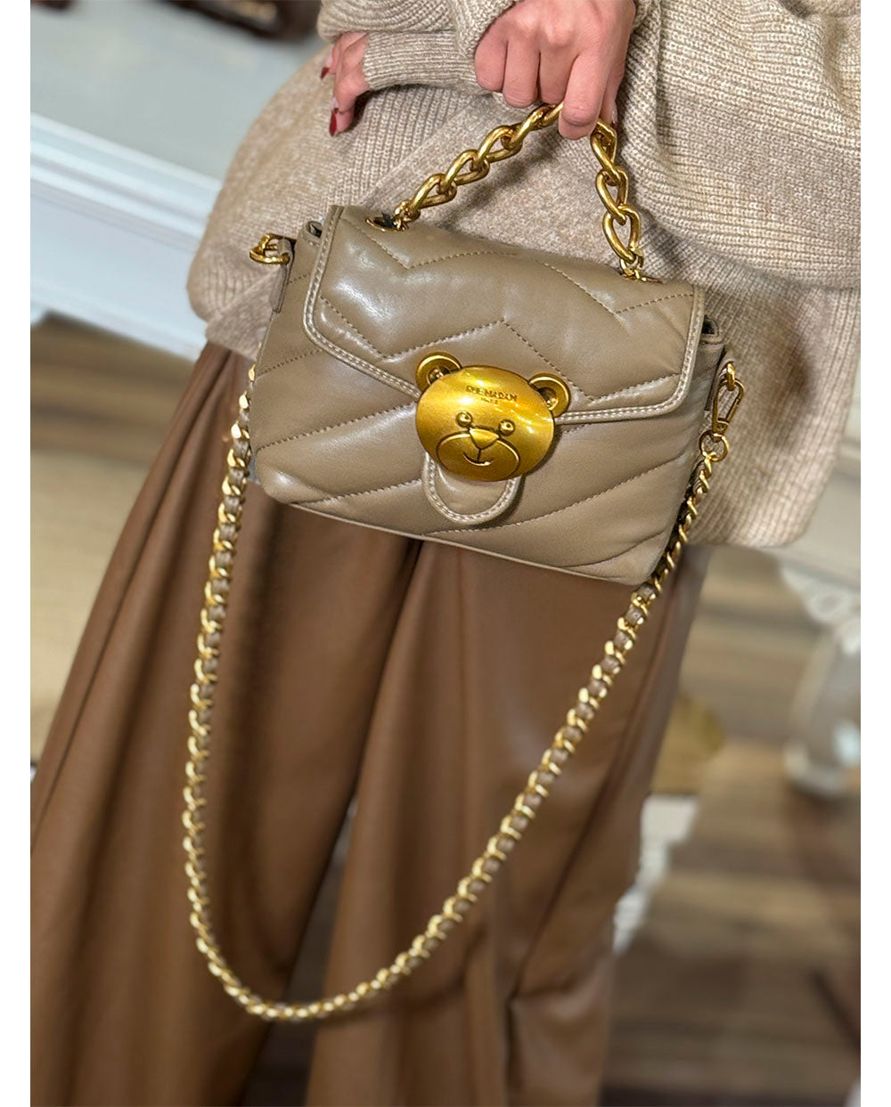 Bolso bandolera Puffy topo XS Rue Madam Paris