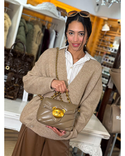 Bolso bandolera Puffy topo XS Rue Madam Paris