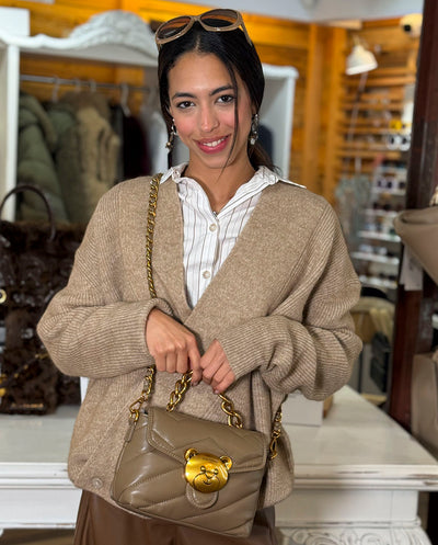 Bolso bandolera Puffy topo XS Rue Madam Paris