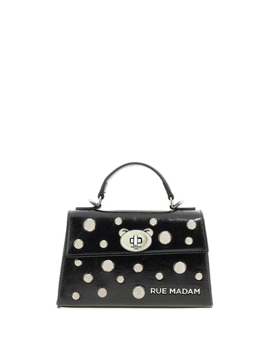 Bolso mini Teddy studs negro Rue Madam Paris