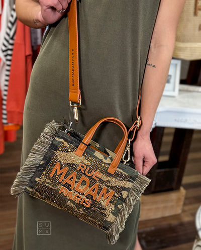 Bolso mini Tote Seatle camuflaje Rue Madam Paris