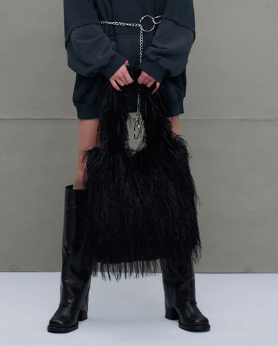 Bolso pelo negro Pastel #VDR Viadellerose