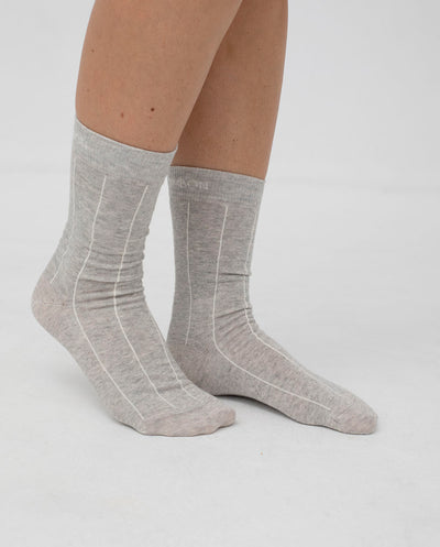 Calcetines Kile gris Mus & bombón