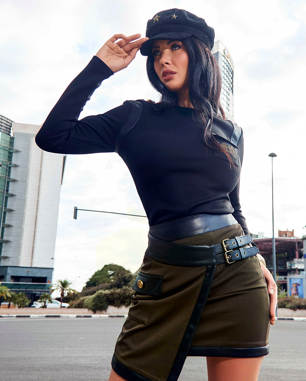 Falda Mango Camaleónica