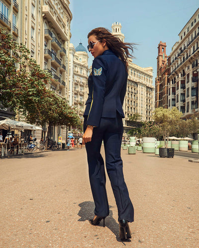 Blazer Hambergita Camaleónica
