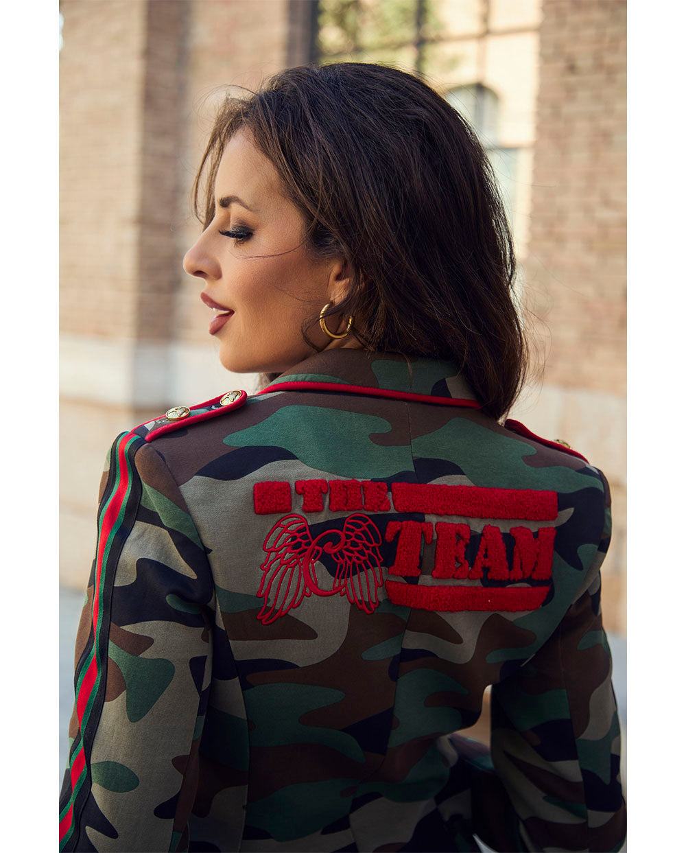 Blazer Fulgurita Camaleónica
