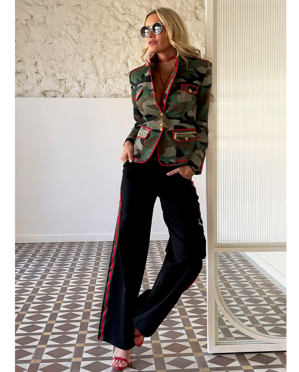 Blazer Fulgurita Camaleónica