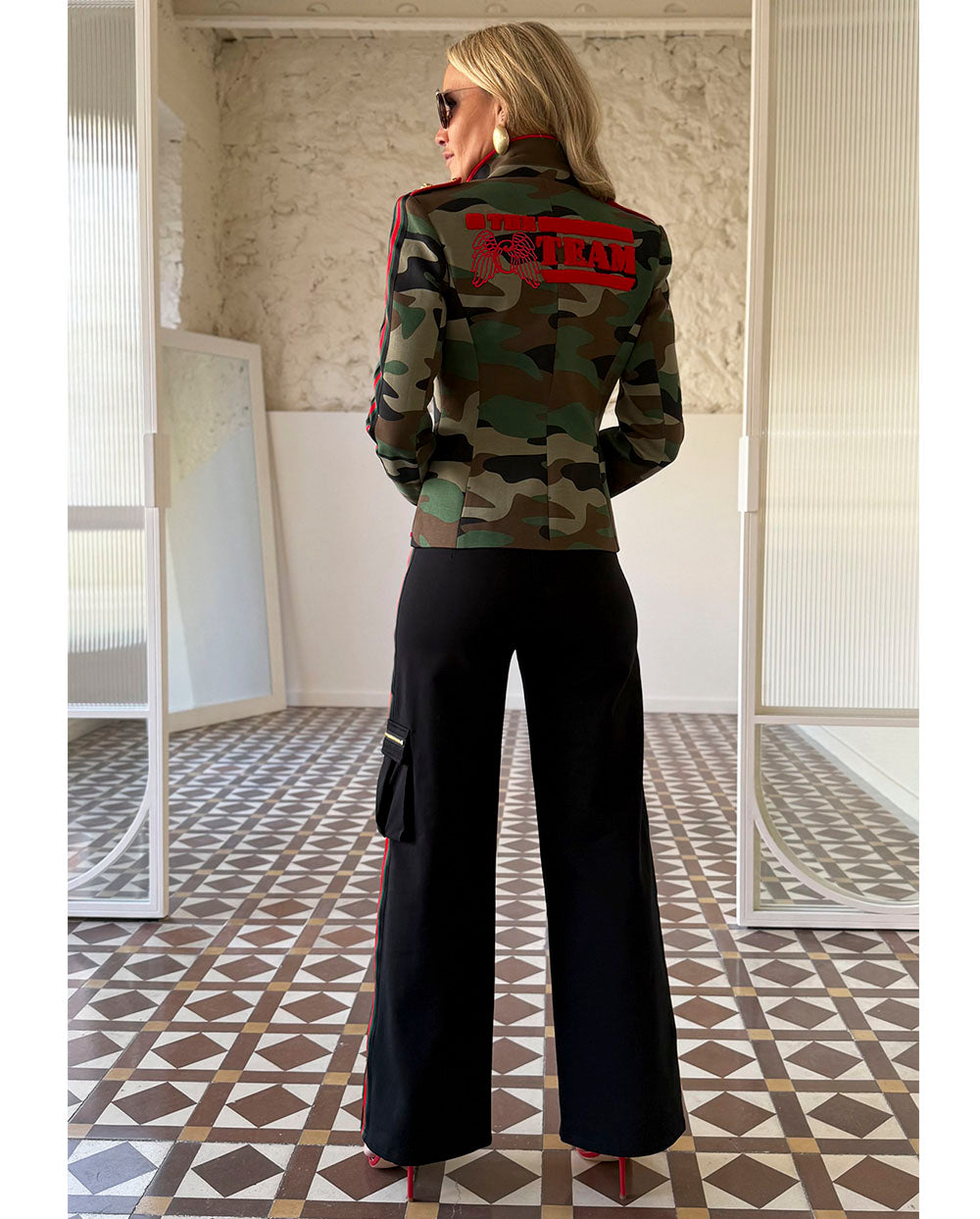 Blazer Fulgurita Camaleónica