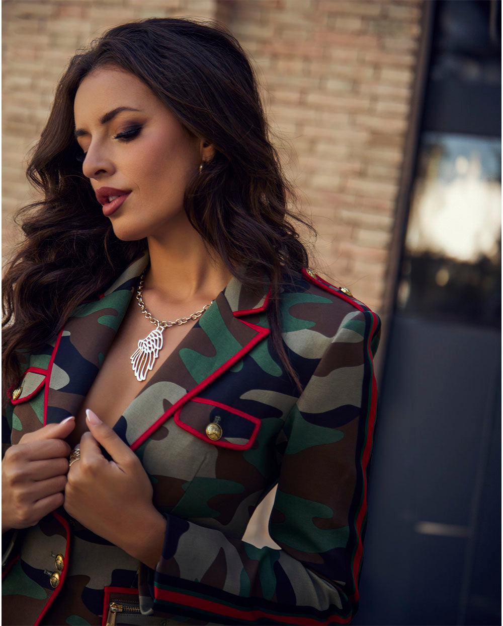 Blazer Fulgurita Camaleónica