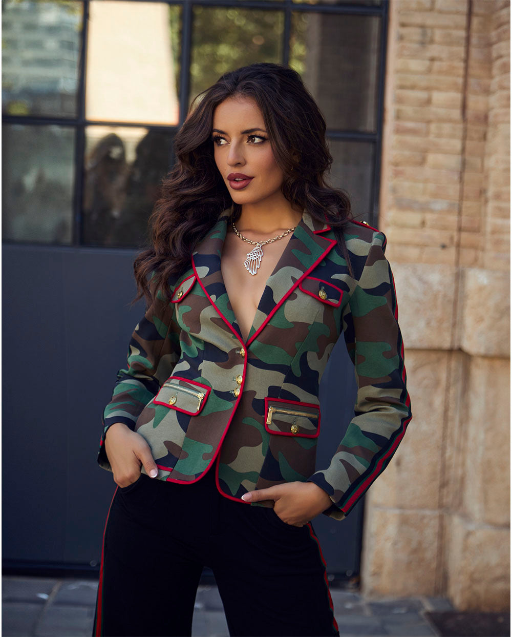 Blazer Fulgurita Camaleónica