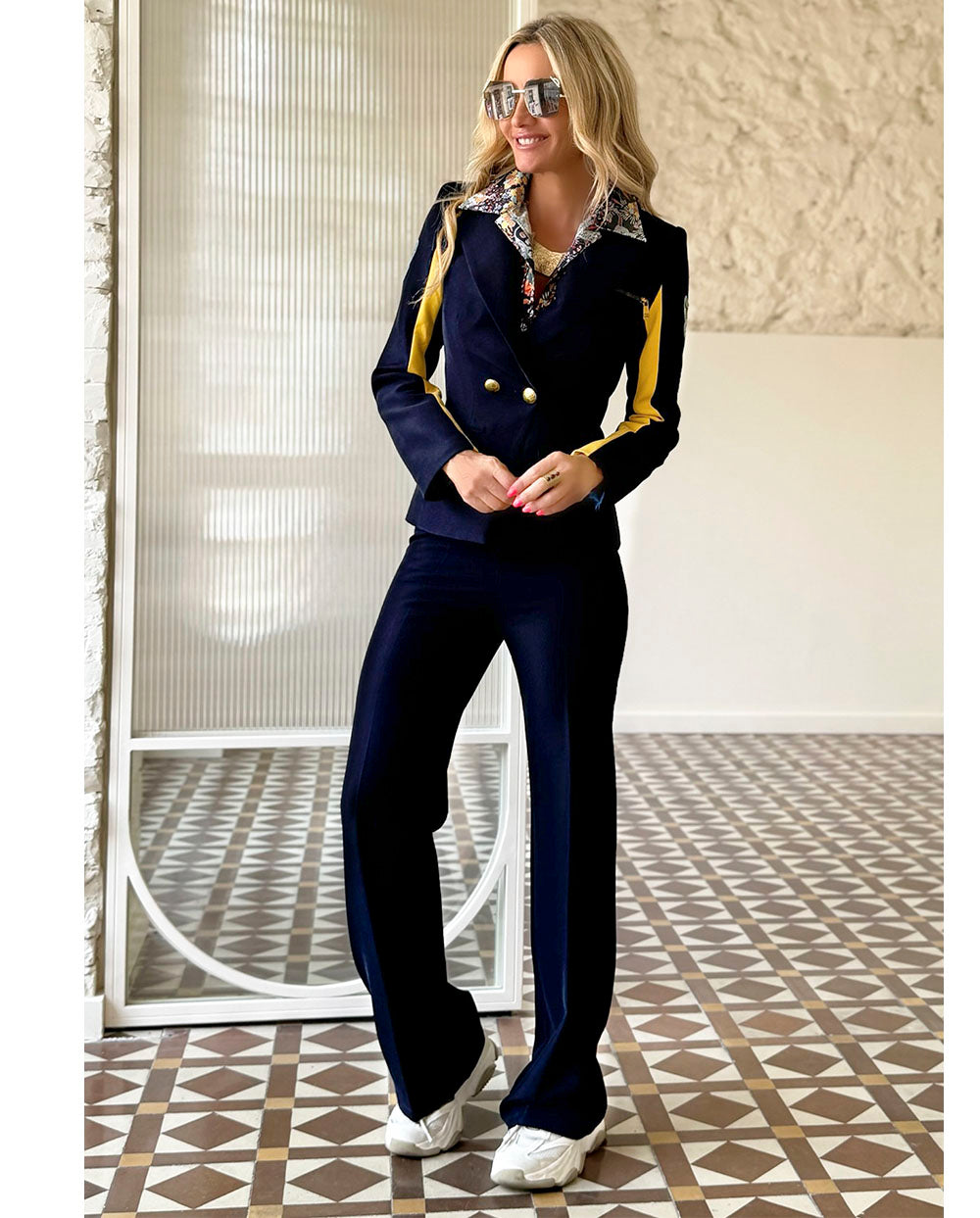 Blazer Hambergita Camaleónica
