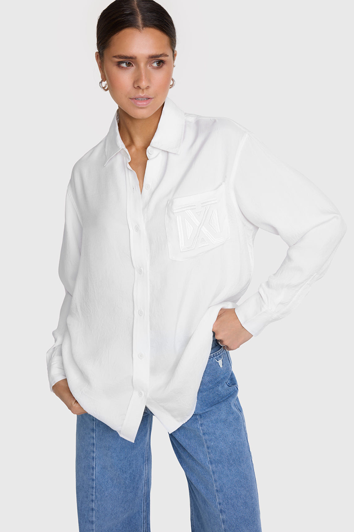 Camisa blanca Alix the label