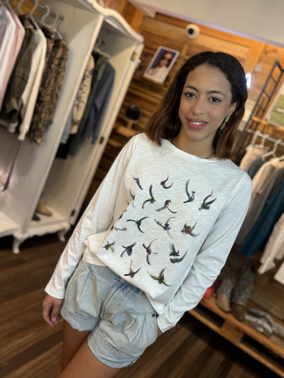 Camiseta pájaros Pan Producto Básico