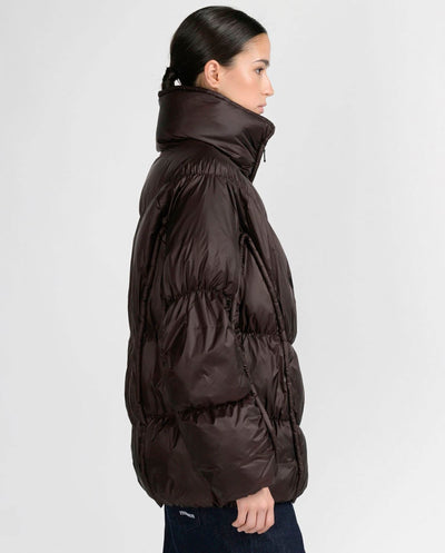 Chaqueta Camille mid black coffee Canadian classic