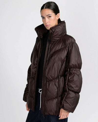 Chaqueta Camille mid black coffee Canadian classic