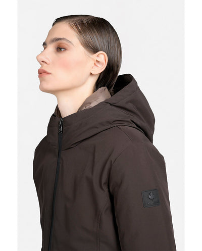 Chaqueta Yorkton long coffe Canadian