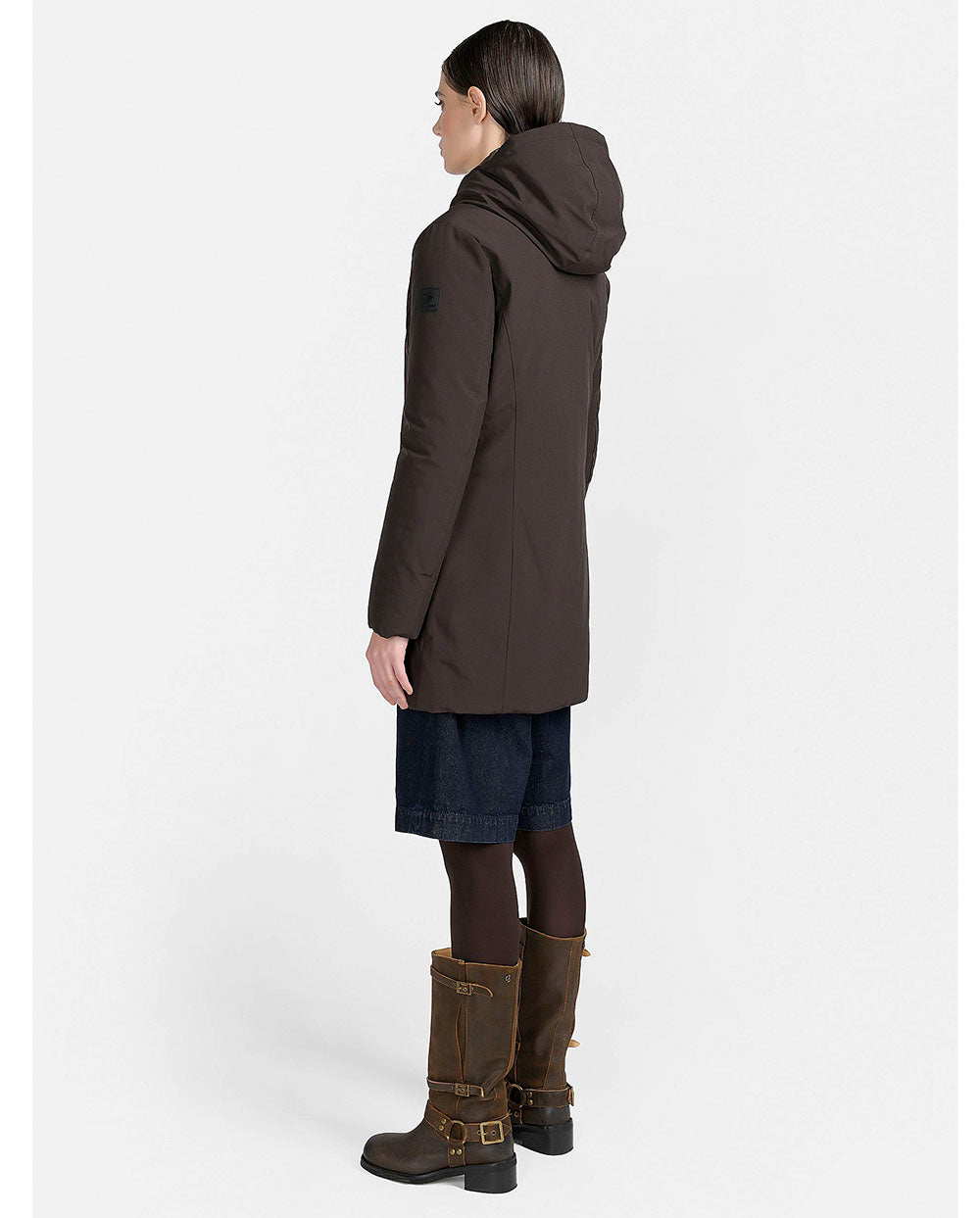 Chaqueta Yorkton long coffe Canadian