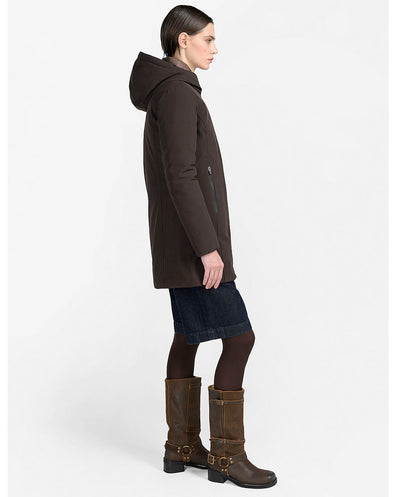 Chaqueta Yorkton long coffe Canadian