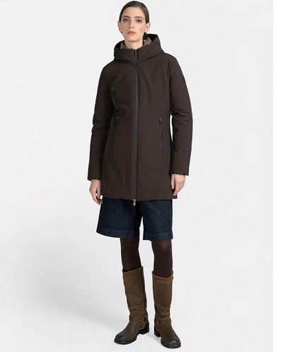 Chaqueta Yorkton long coffe Canadian