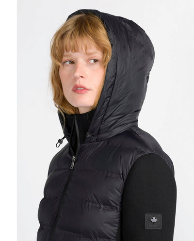 Chaqueta Yamaska negro Canadian classic
