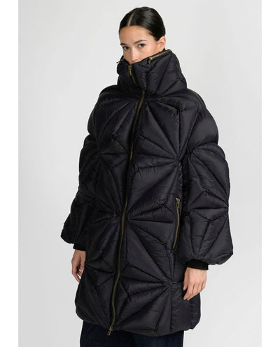 Chaqueta Diamond larga negro Canadian classic