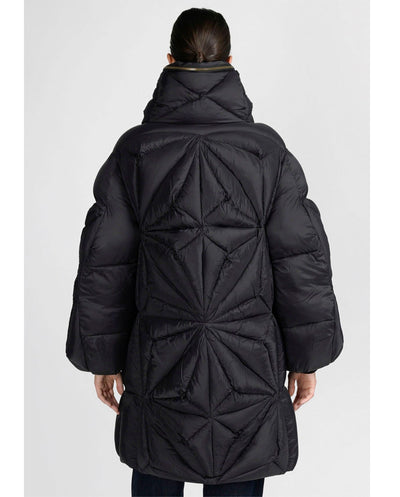 Chaqueta Diamond larga negro Canadian classic