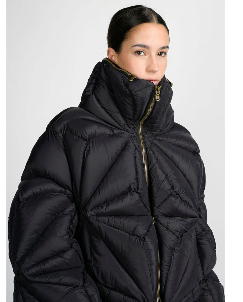 Chaqueta Diamond larga negro Canadian classic