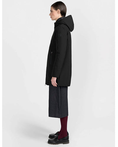 Chaqueta Yorkton long negro Canadian