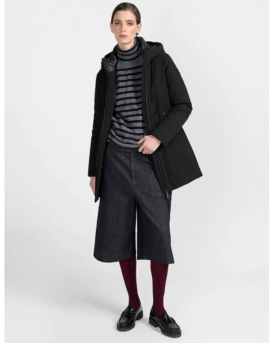 Chaqueta Yorkton long negro Canadian