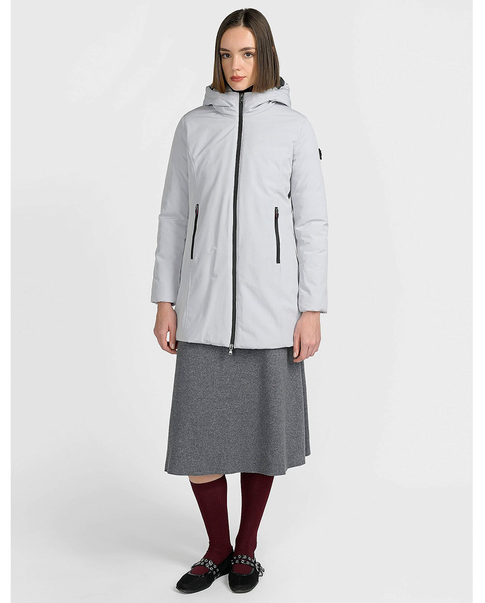 Chaqueta Yorkton long gris Canadian